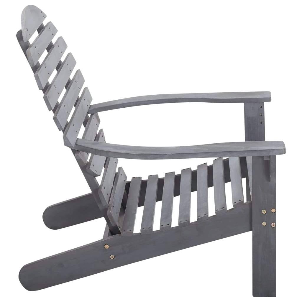 Solid Acacia Wood Adirondack Chair X6113