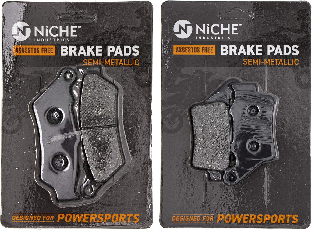 Brake Pad Set Semi-Metallic Pack of 2 T807