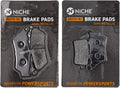 Brake Pad Set Semi-Metallic Pack of 2 T807