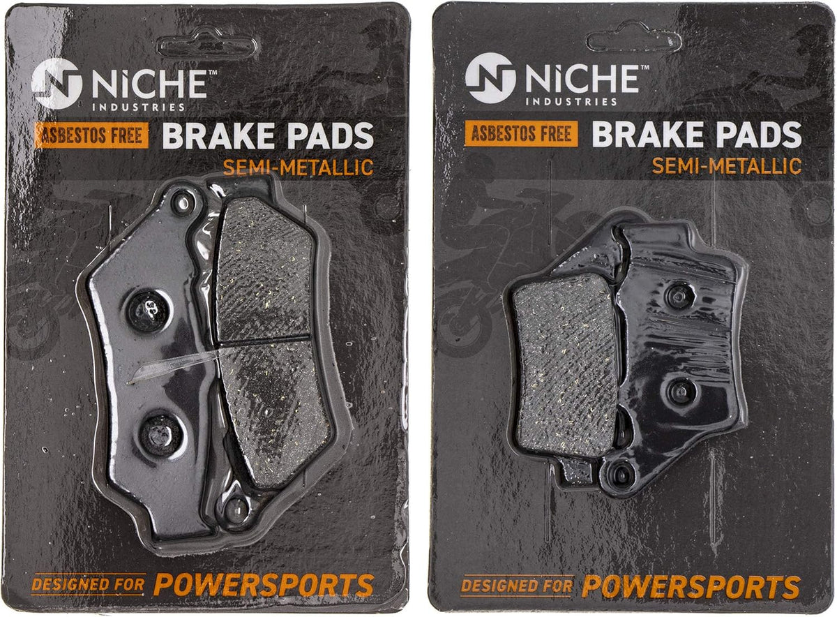 Brake Pad Set Semi-Metallic Pack of 2 T807