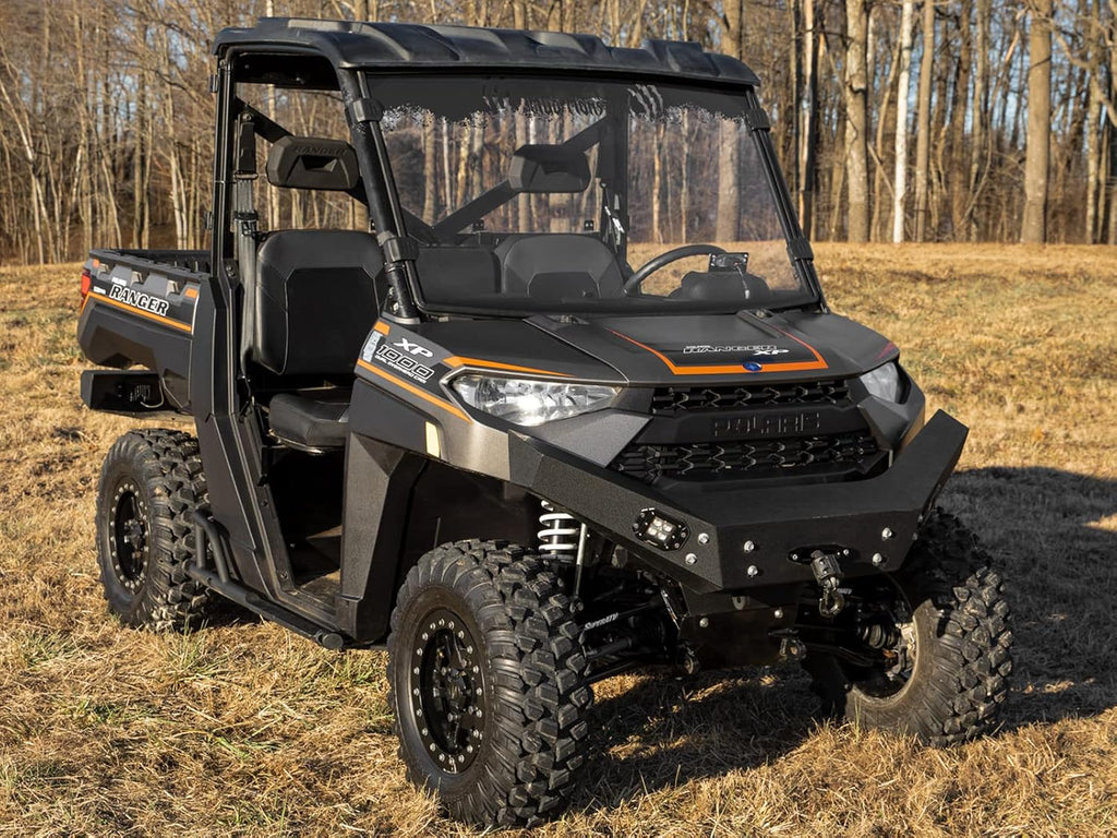 Clear Scratch Resistant Full Windshield for Polaris Ranger XP 1000 / Crew P41952