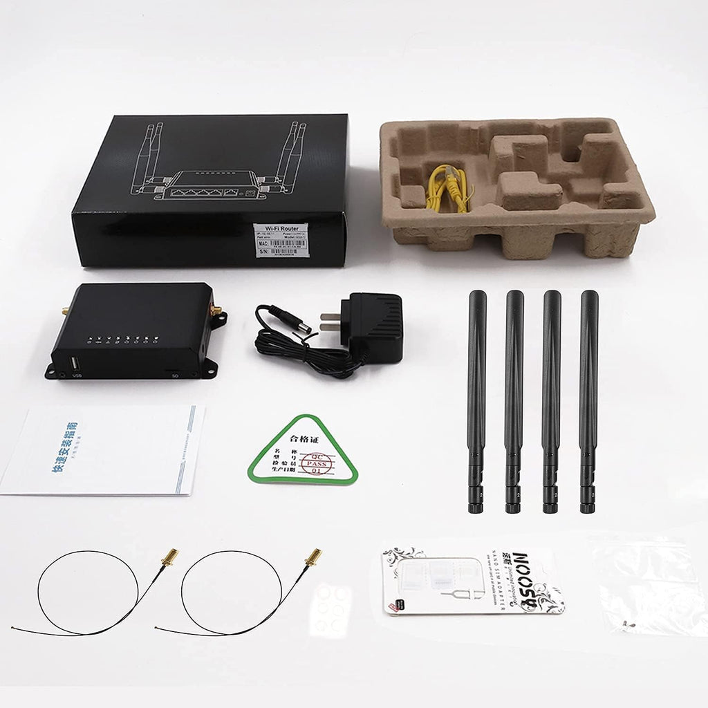 Wireless Router with Metal Case and Detachable External Antenna F891876