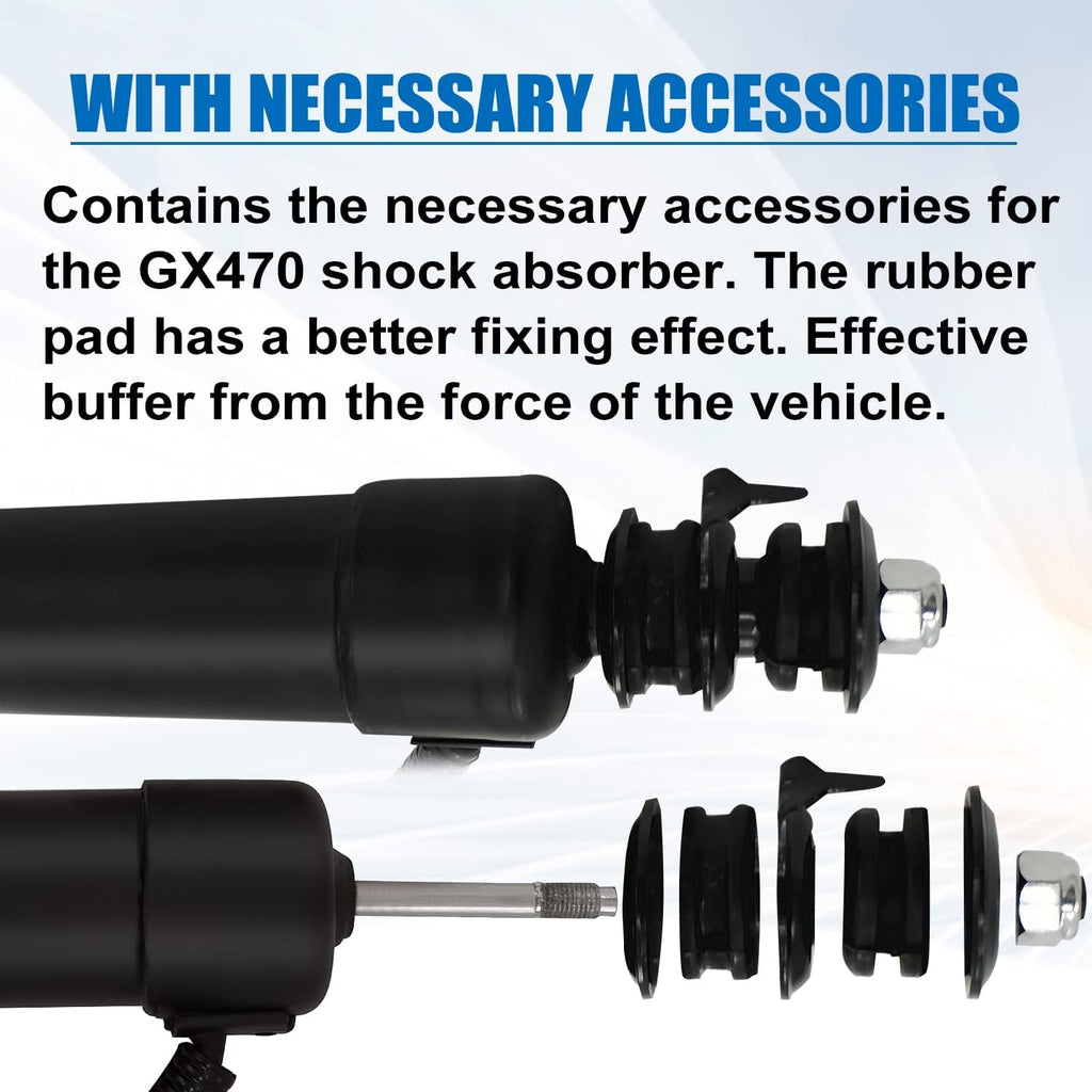 Pair Rear Shock Absorber for Toyota Land Cruiser Prado 120, Lexus GX470 T632