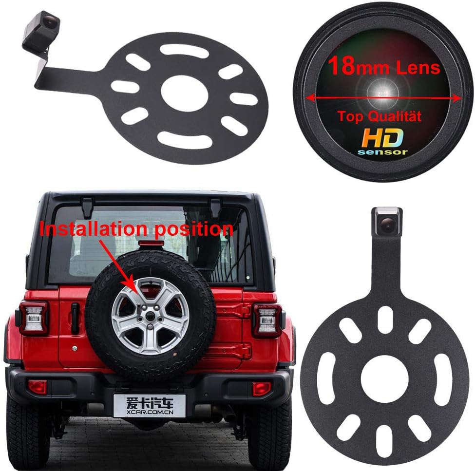 Waterproof Vehicle Camera 1280x720 Pixels 1000 TV Lines E9616