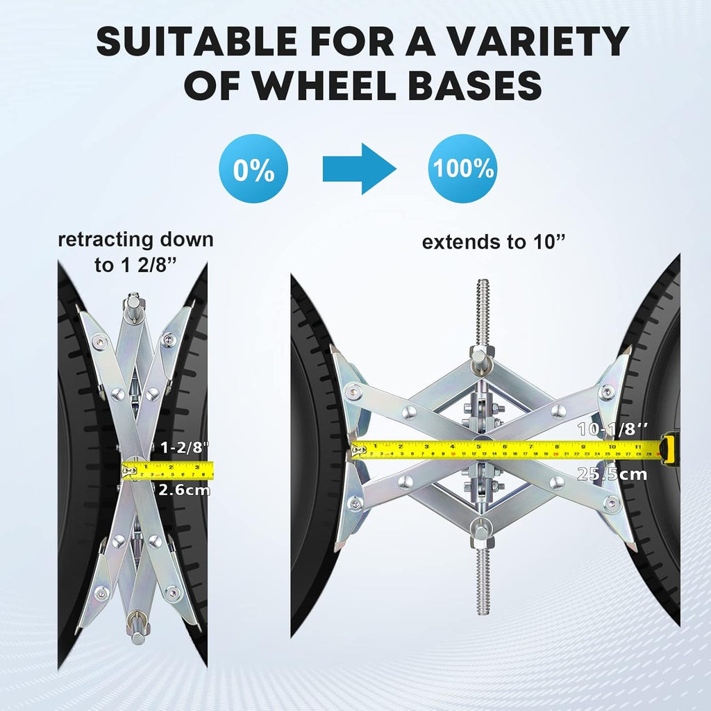 X-Chock Wheel Stabilizers for RV Travel Trailers, 2 Pack E915024