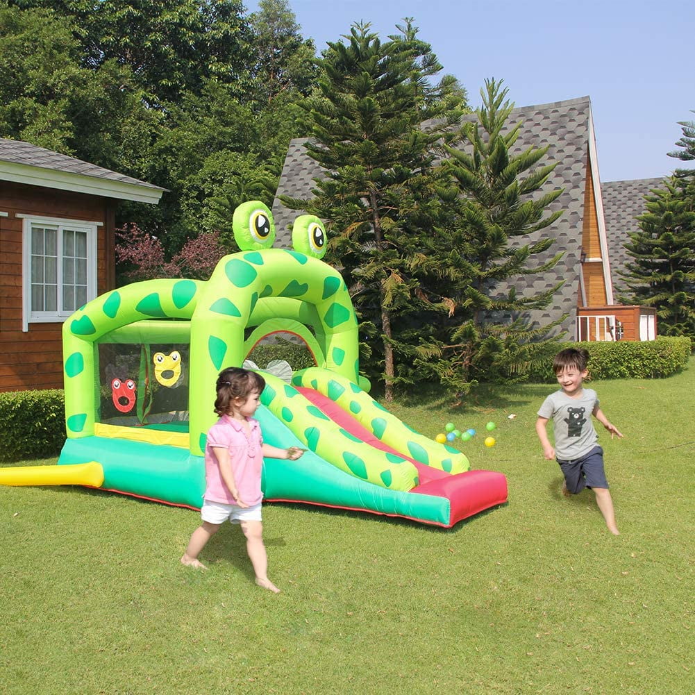 Frog Bouncer Slide with Pool N883