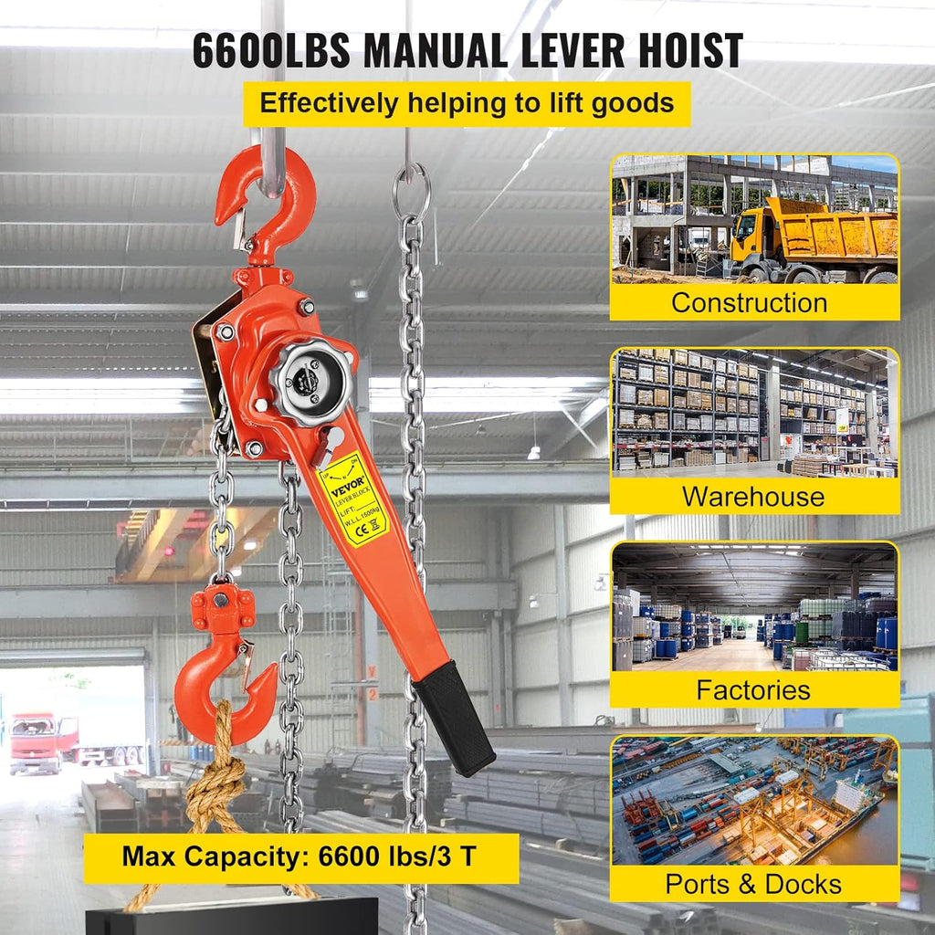 Orange Chain Hoist W29451