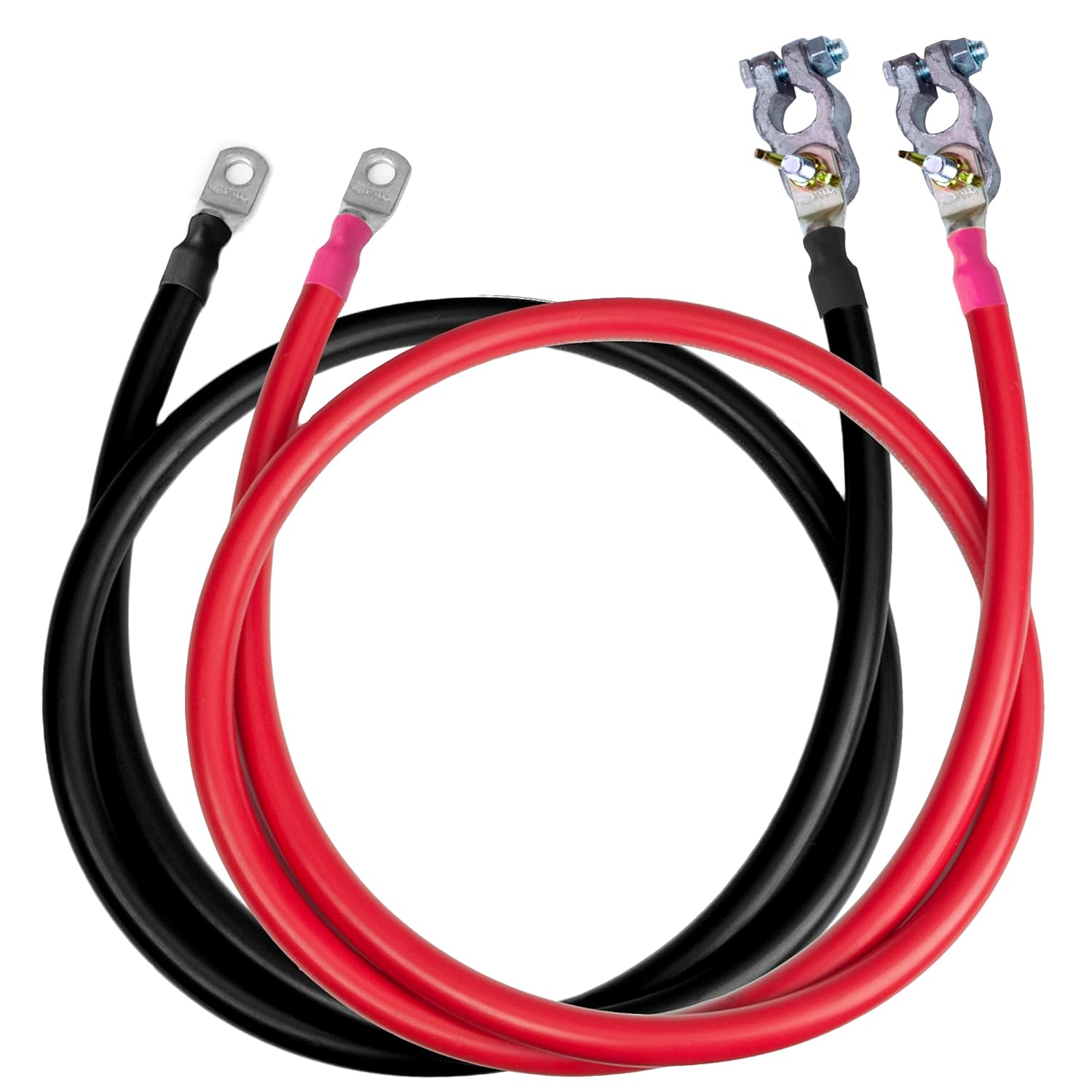 17 Feet Tinned Copper Marine Wire with 2 Lugs & 1 Terminal P329020