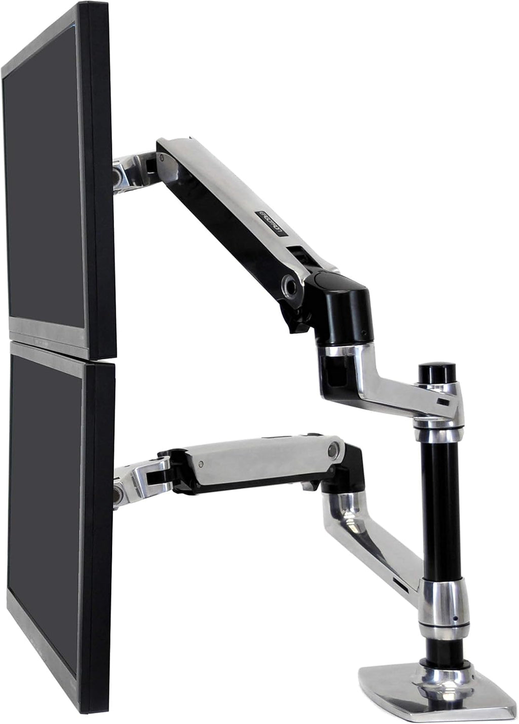 Polished Aluminum Dual Monitor Arm F239