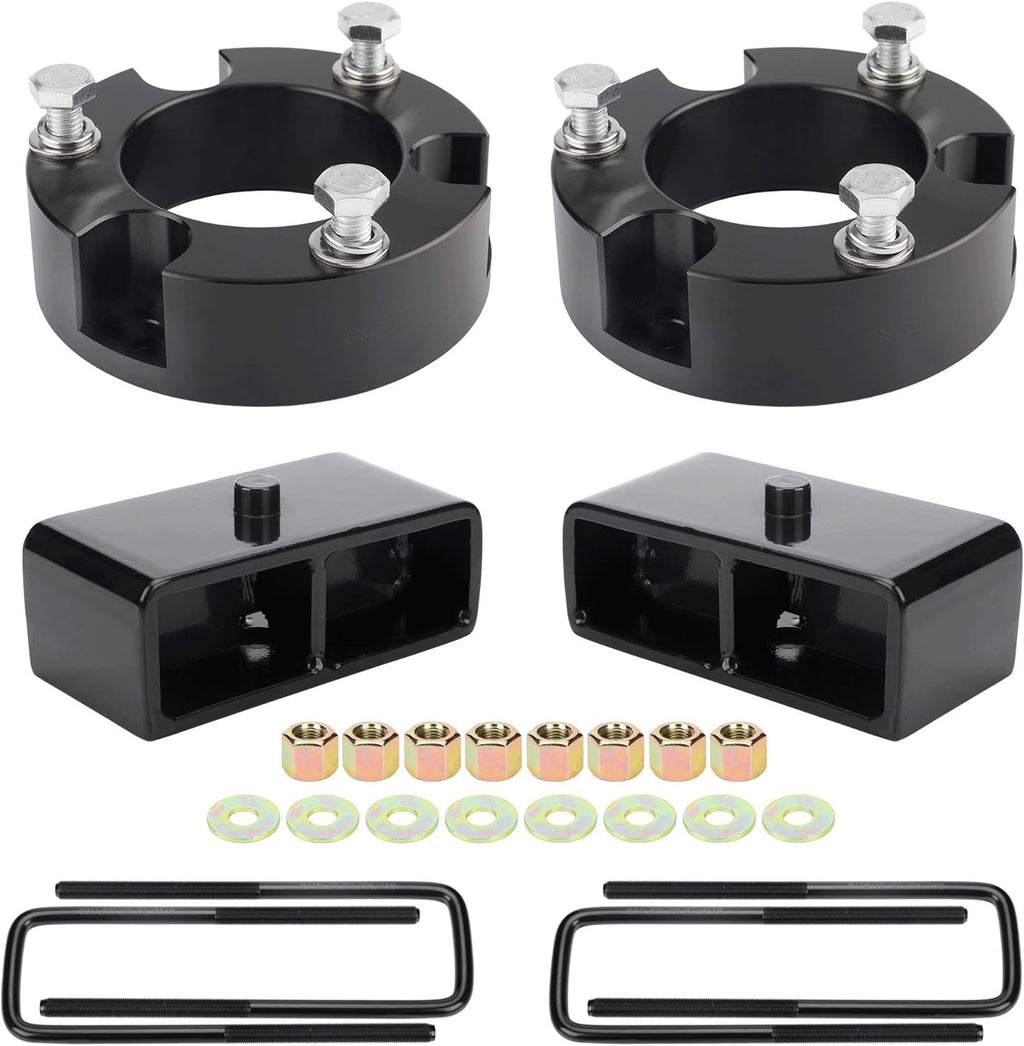 2 inch Rear Leveling Lift Block Kit for Tacoma/Tundra, Pack of 2 A736