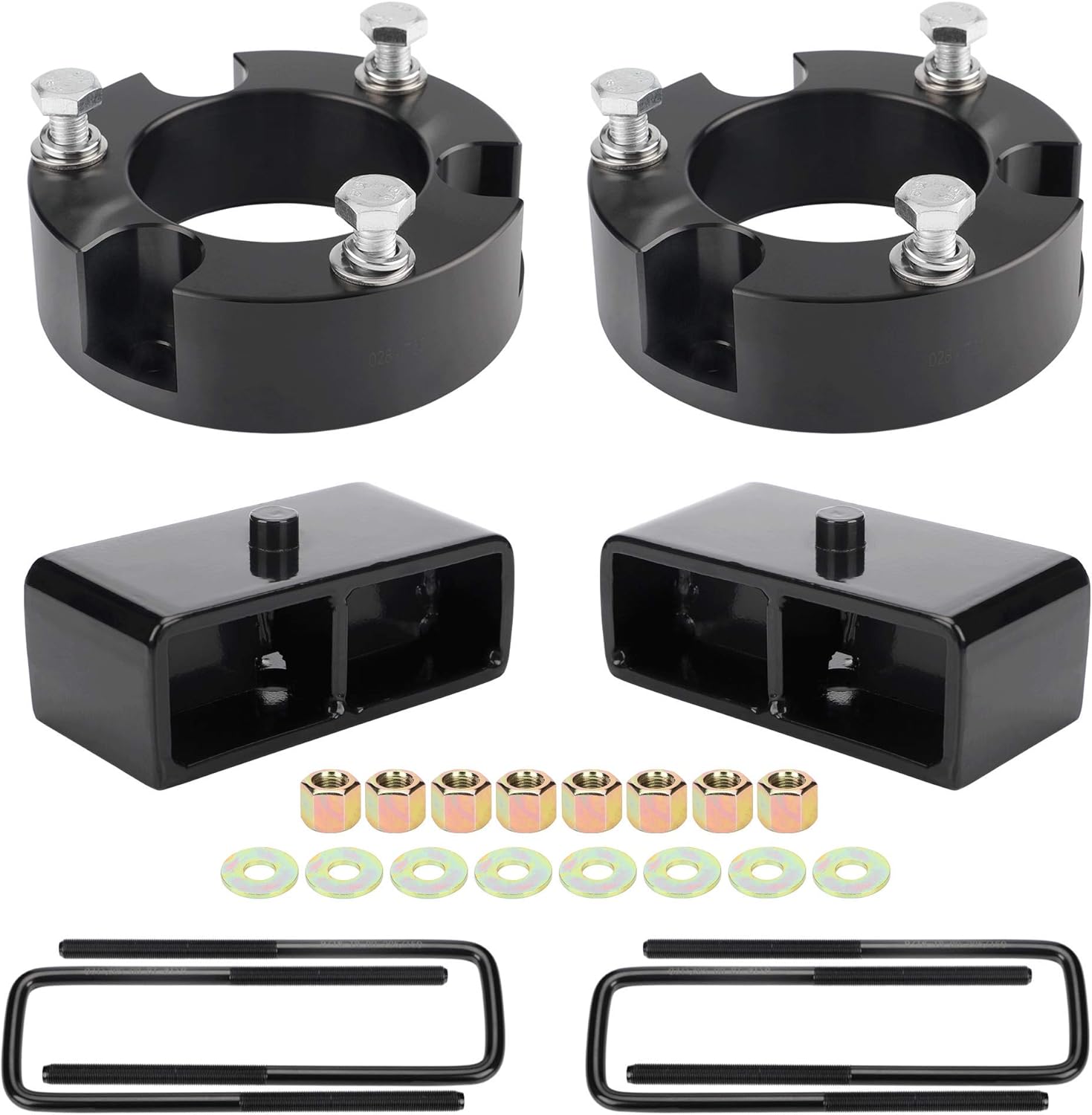 2 inch Rear Leveling Lift Block Kit for Tacoma/Tundra, Pack of 2 A736