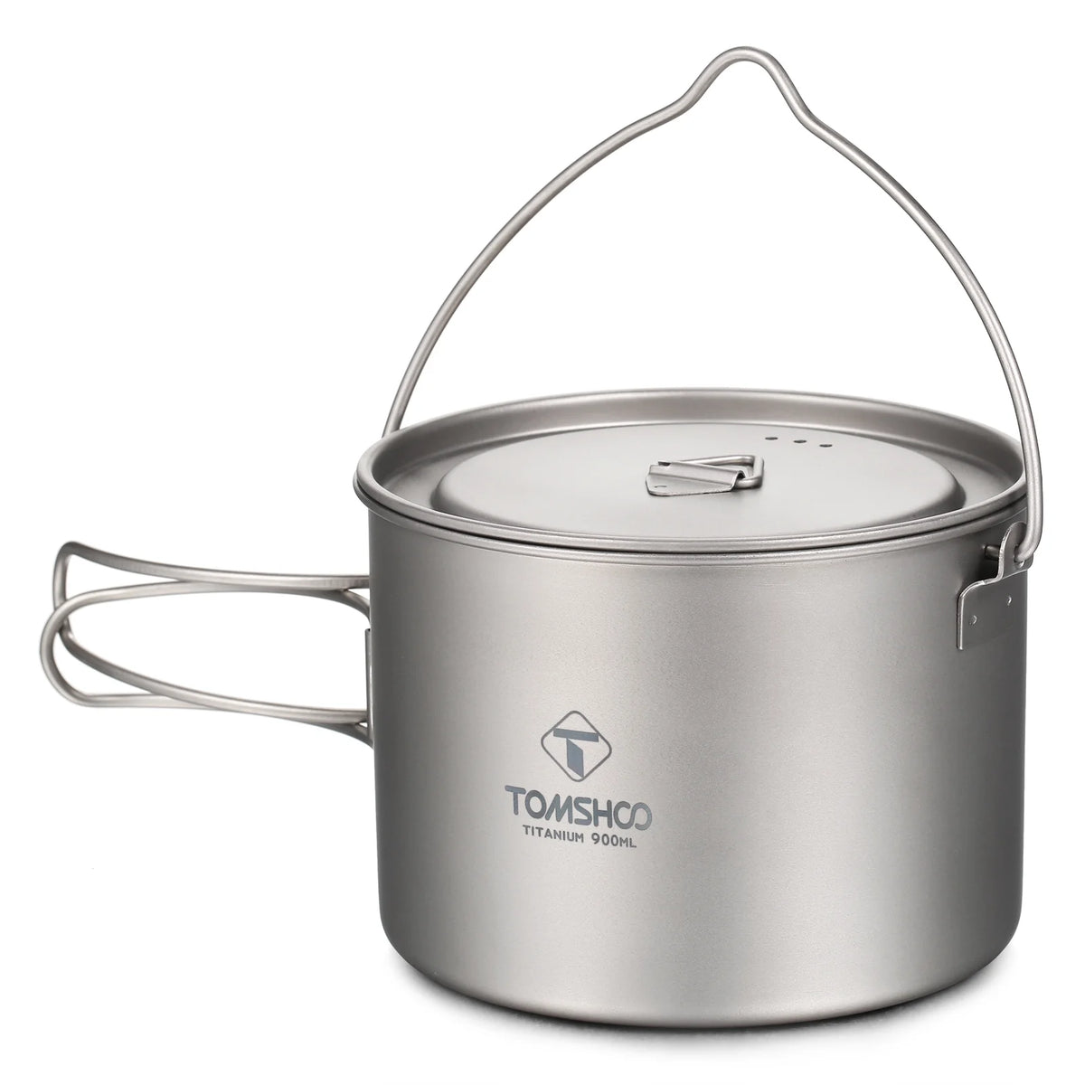 Titanium Hanging Pot for Camping 750ml/900ml/1100ml/1600ml/2000ml/2800ml F90940