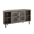 Corner TV Stand in Grey Wash Y387762