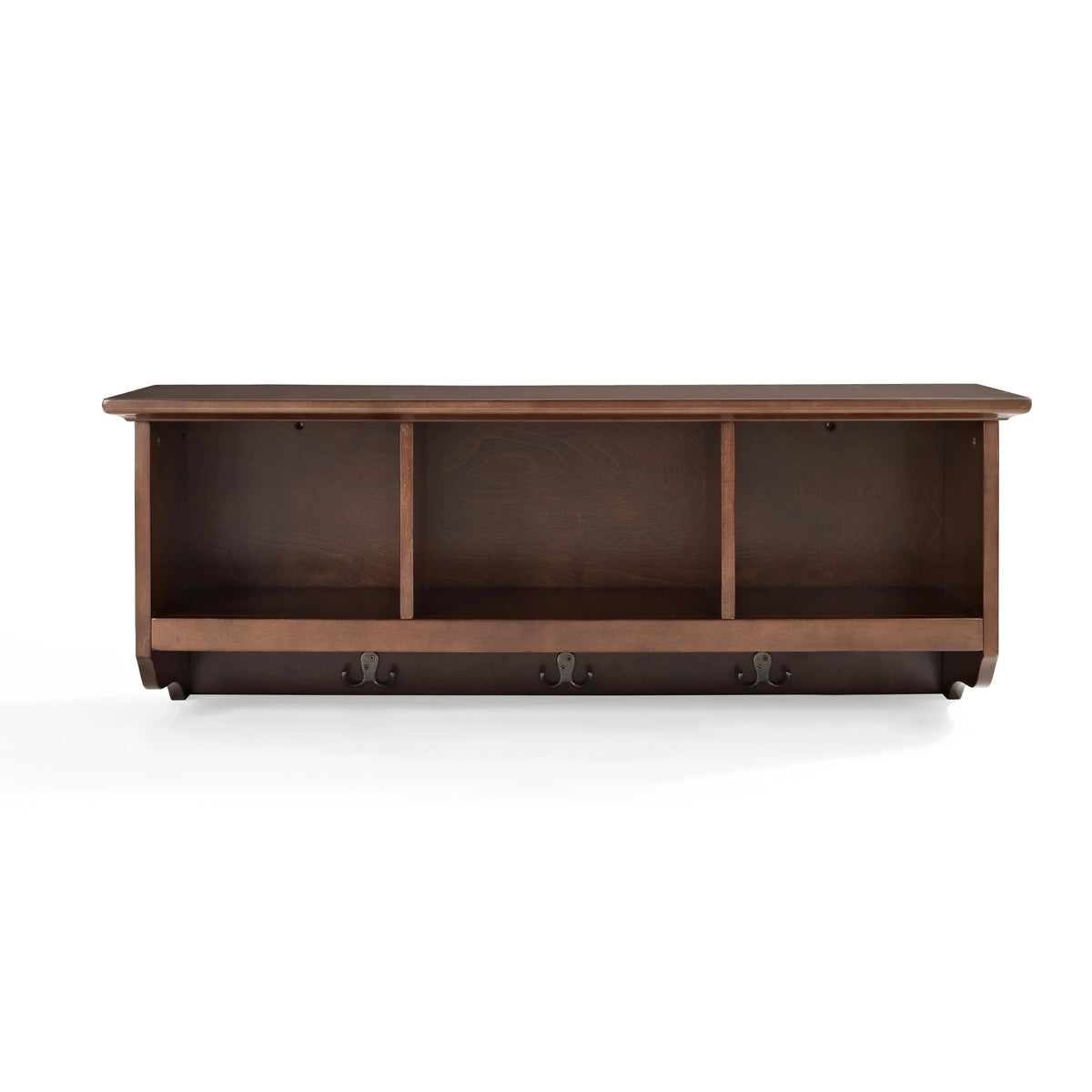 Mahogany Wall Mounted Coat Rack R7514