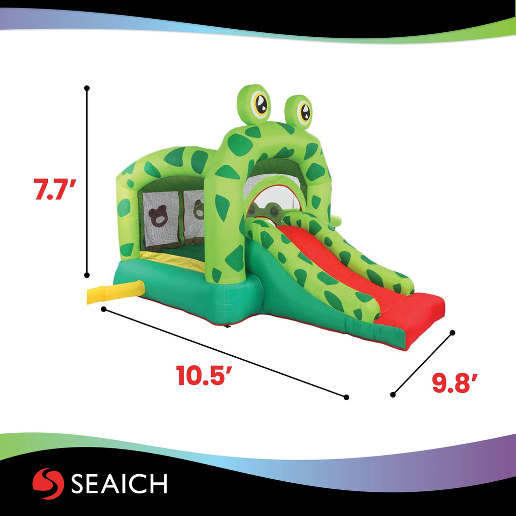 Frog Bouncer Slide with Pool N883