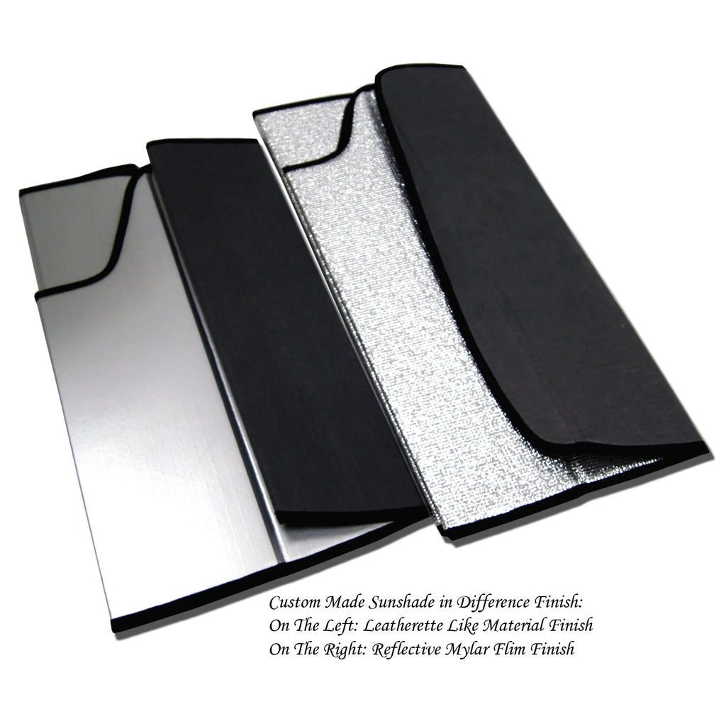 Custom Fit Leatherette Windshield Sun Shade Protector Z63987