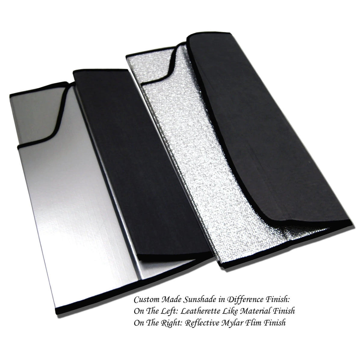 Custom Fit Leatherette Windshield Sun Shade Protector Z63987