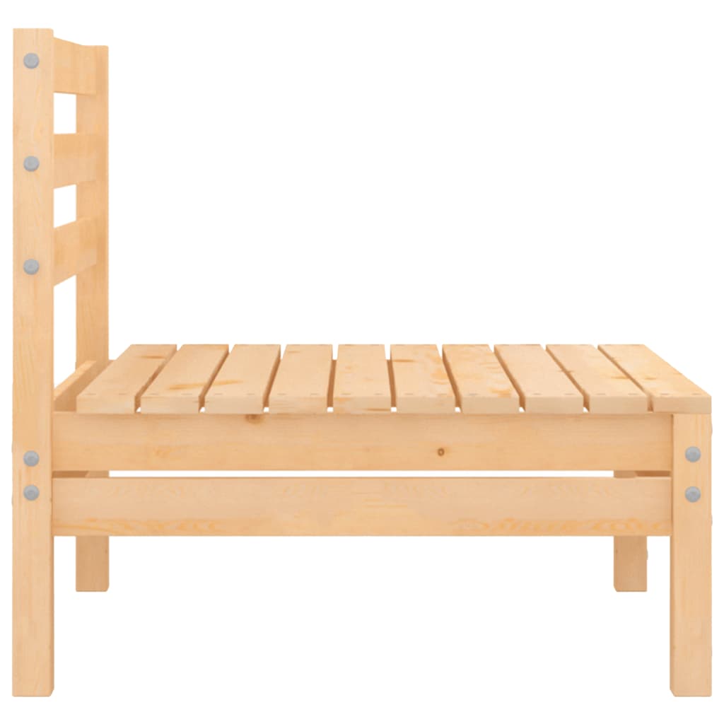 Patio Sofa Solid Pinewood H555