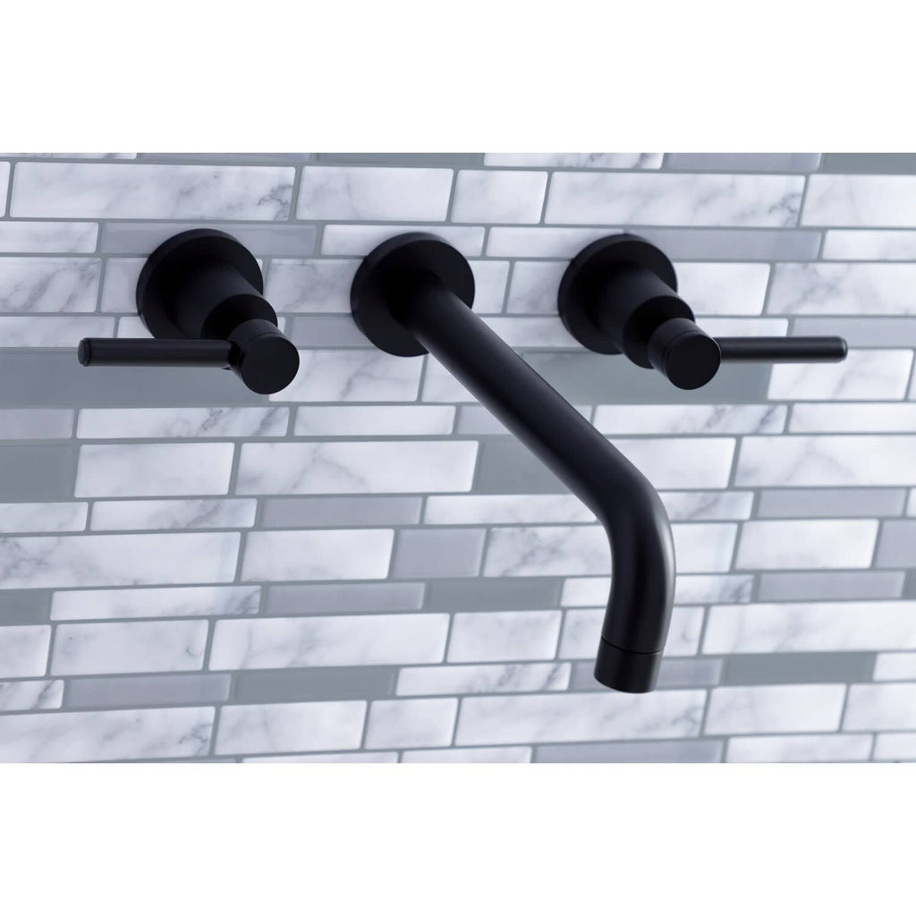 Polished Brass Wall Mount Roman Tub Faucet L77718