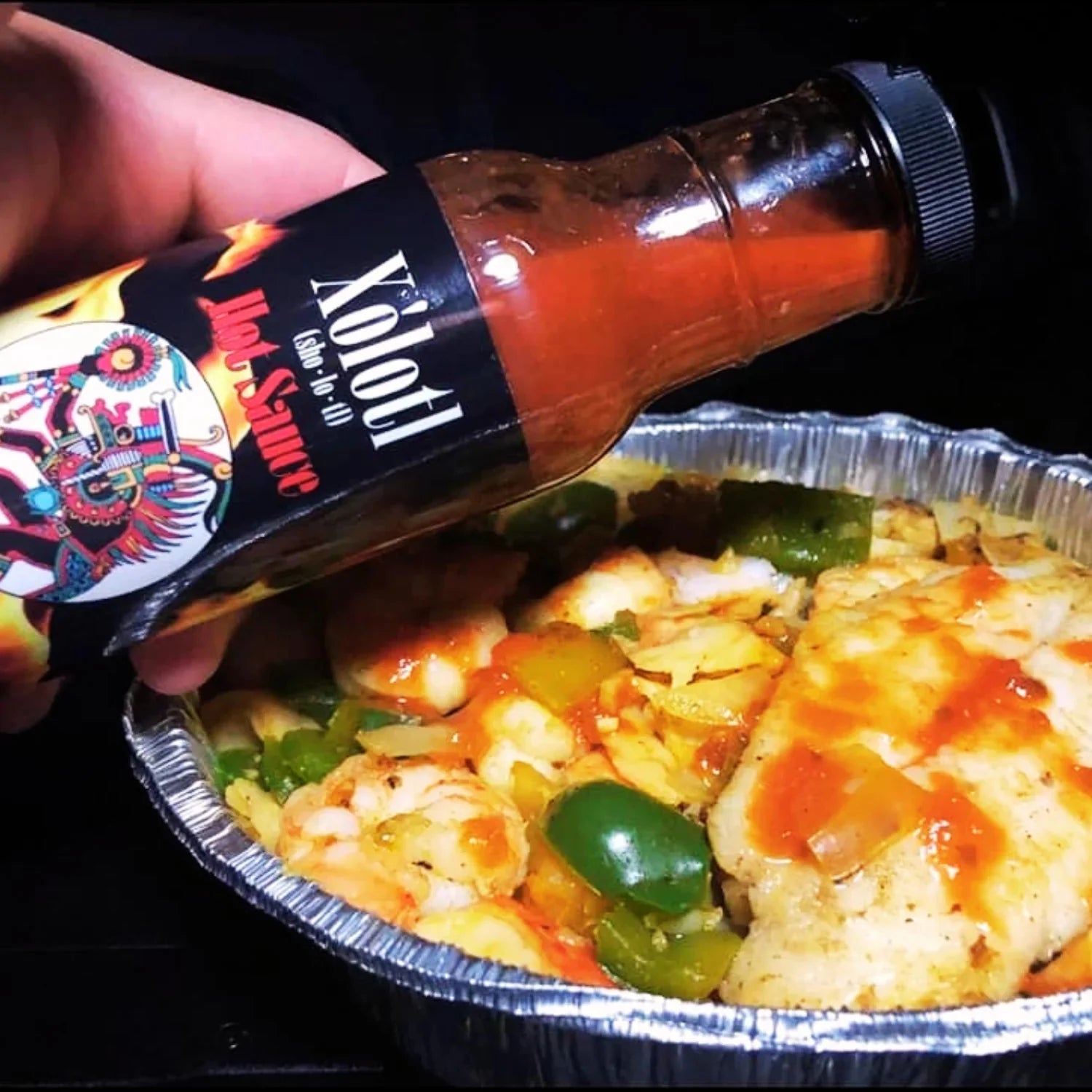 3 Pack Fiery Hot Tomato Based Sauce with Jalapenos, 8oz Bottles G644