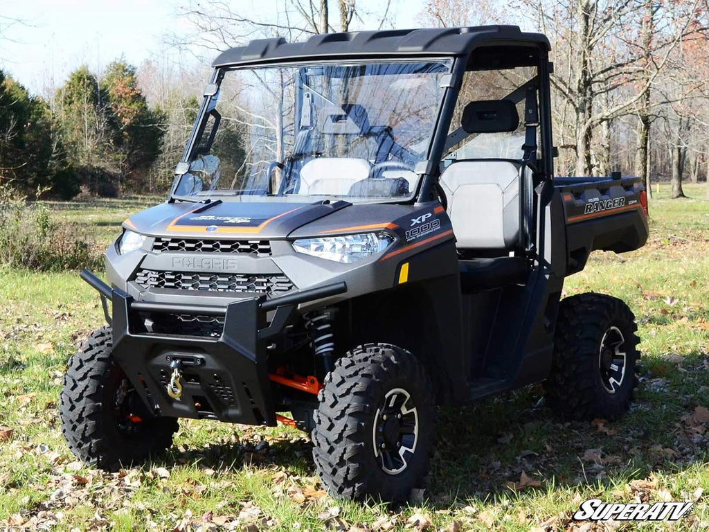 Clear Scratch Resistant Full Windshield for Polaris Ranger XP 1000 / Crew P41952
