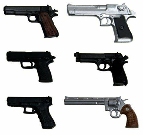 Realistic Handgun Plastic A7622