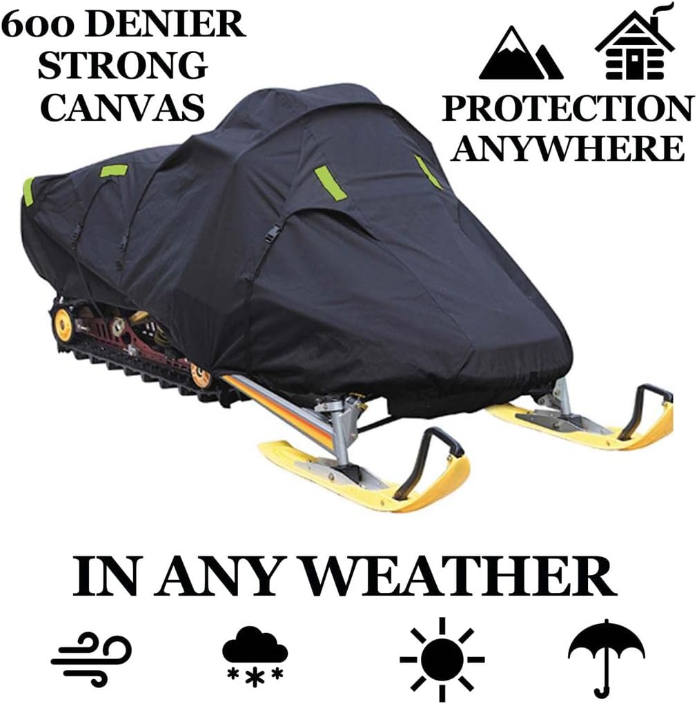 Trailerable 600 Denier Snowmobile Cover H7435
