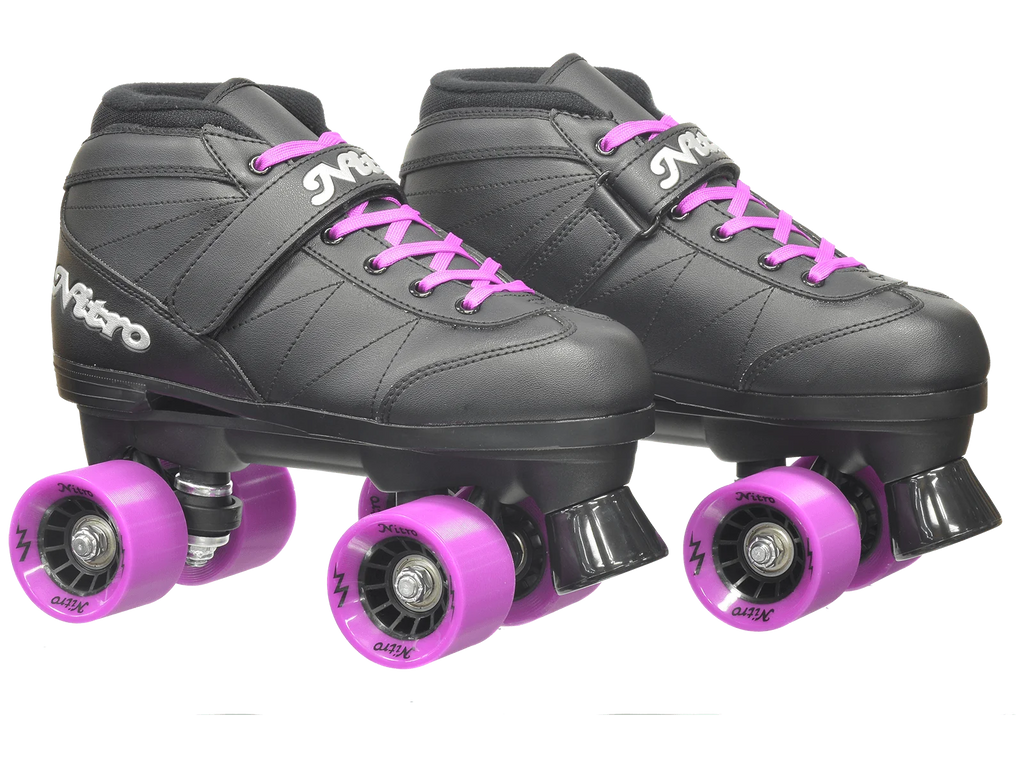 Purple Quad Speed Roller Skates O874