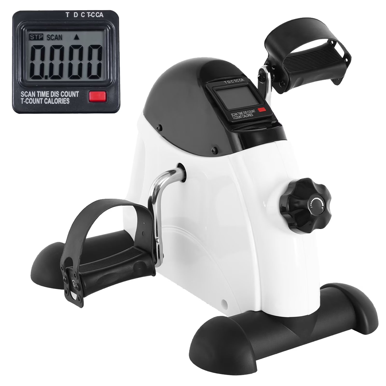Desk Bike Pedal Exerciser with LCD Screen Display A328