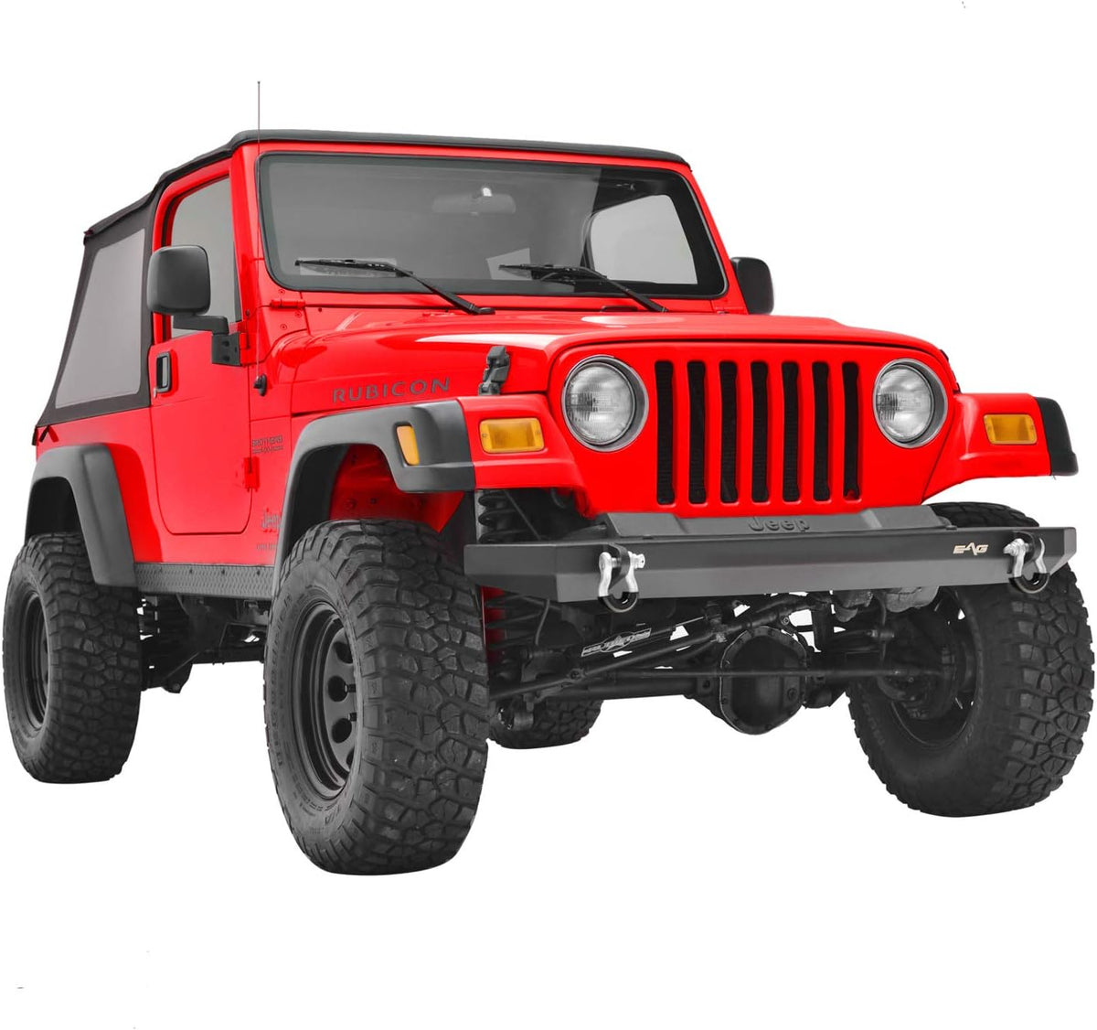 Black Textured Front Bumper X206662