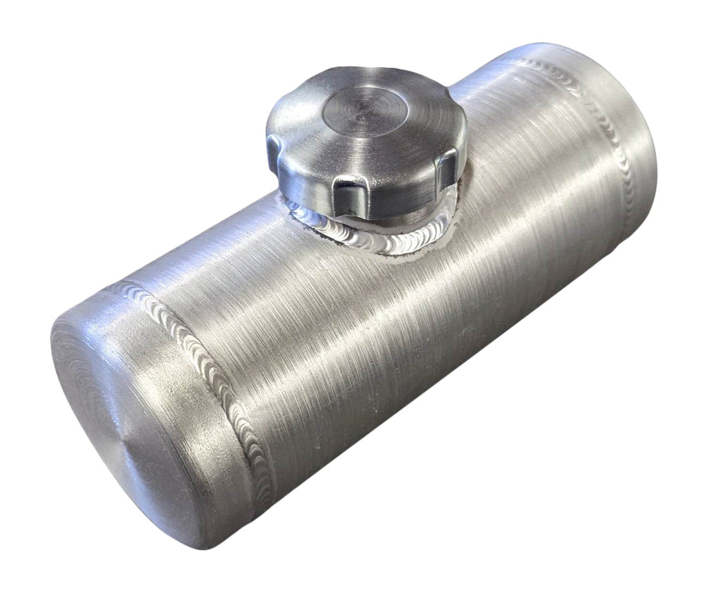 4x8 Center Fill Spun Aluminum Gas Tank .39 Gallon 1/4 NPT F40875
