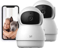 2pc Pan-Tilt Dome Security Camera with Night Vision G5770