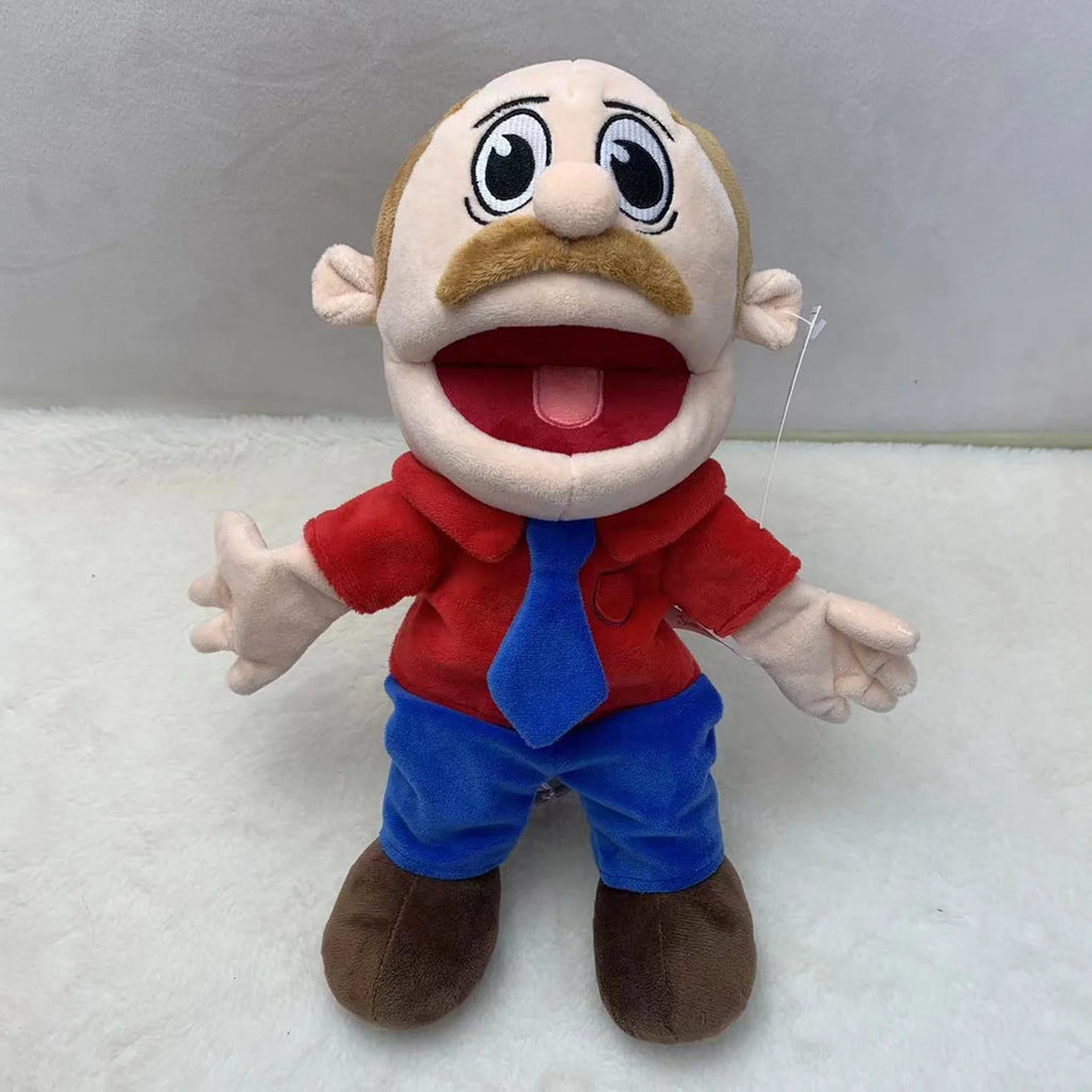 Large Jeffy Puppet Soft Plush Toy Hand Puppet I340977