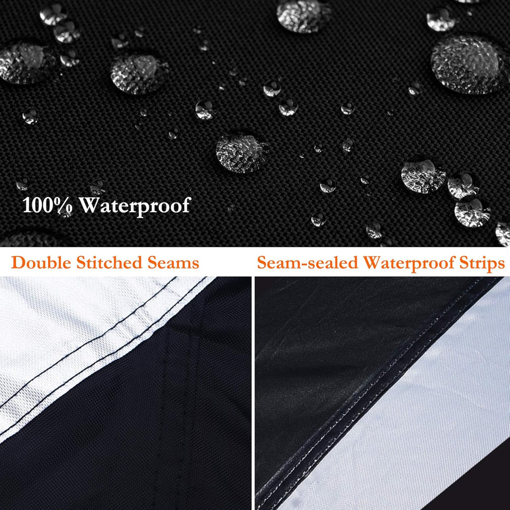 420D Waterproof Oxford Fabric UTV Cover with Storage Bag M 114’’x65’’x75’’ N327