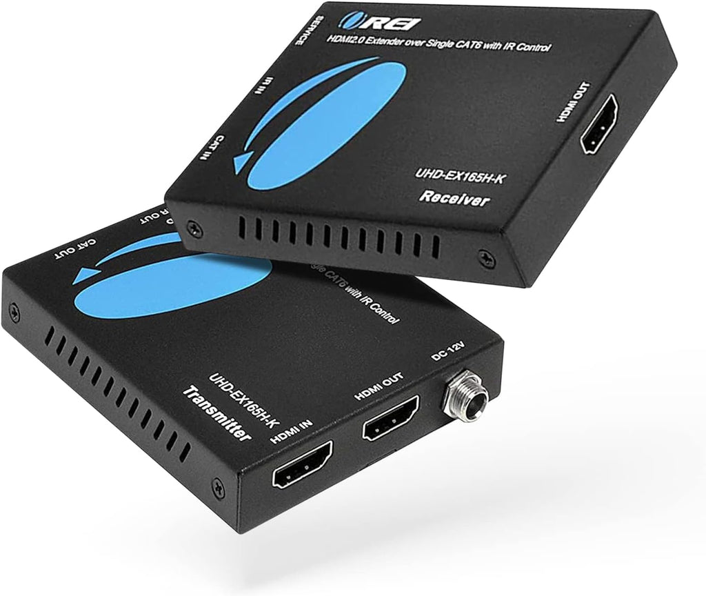 HDMI Extender UltraHD Over Single Cat6/Cat7 Cable 4K @ 60Hz with HDR & IR Control G612