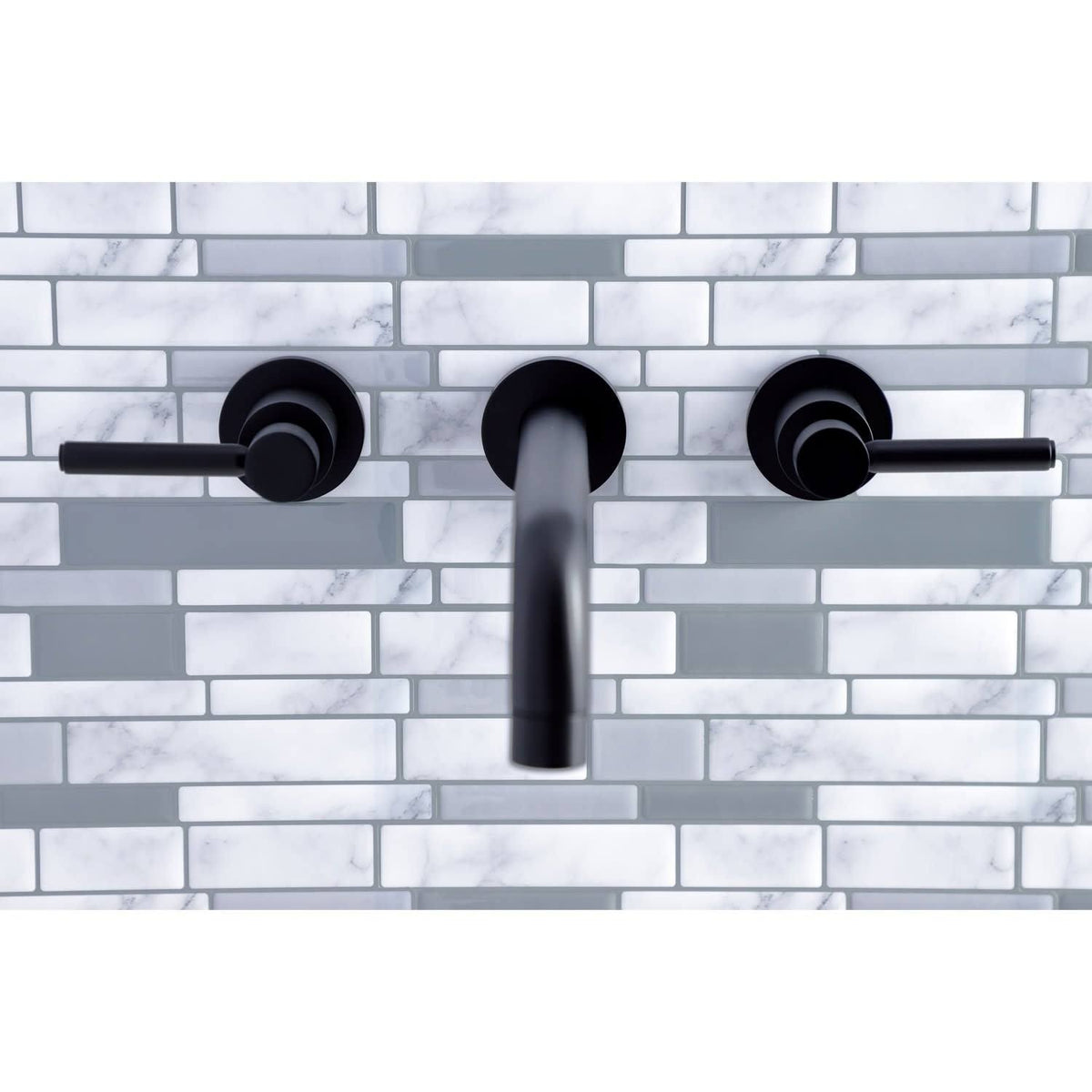 Polished Brass Wall Mount Roman Tub Faucet L77718
