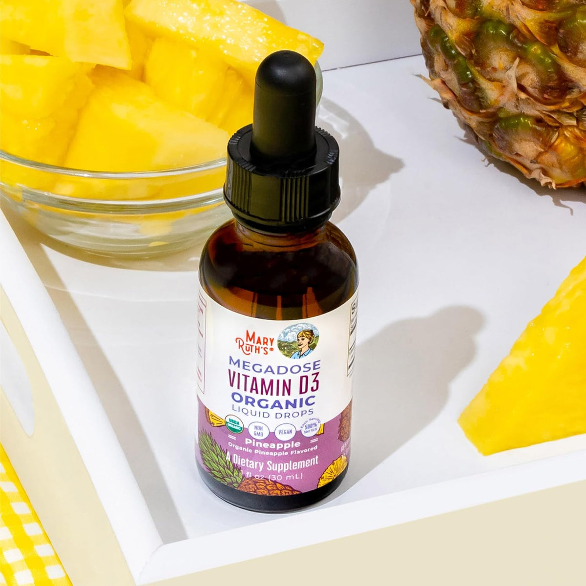 Vitamin D3 Organic Liquid Drops 30 mL V133