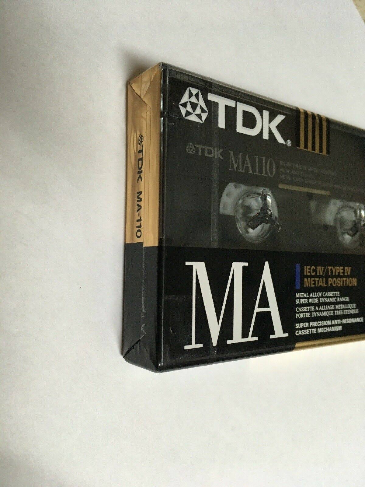 Metal Alloy Cassette Audio Type IV Metal Sealed Tape B923