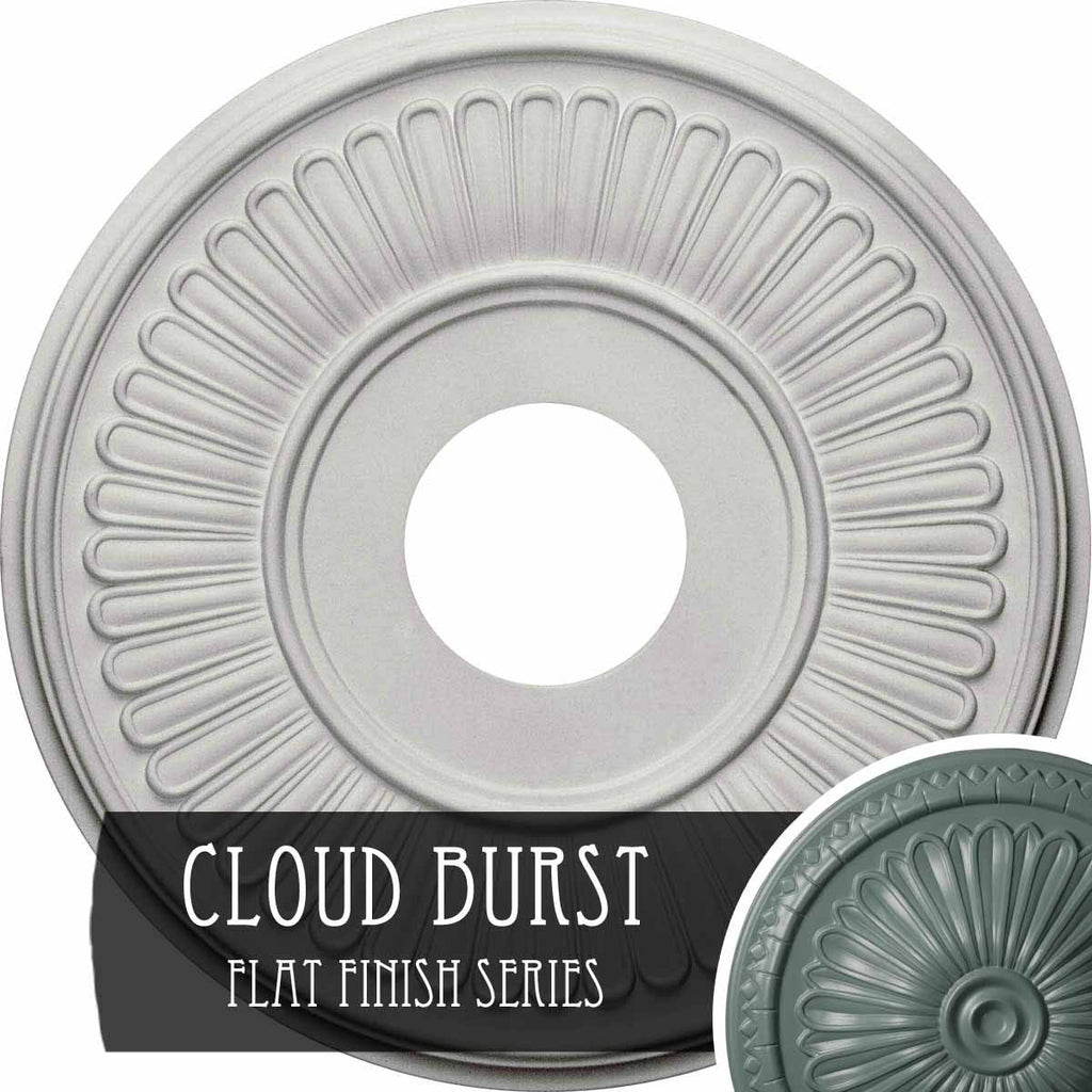 15 3/4x22OD x 3 7/8x22ID x 3/4x22P Ceiling Medallion Y329