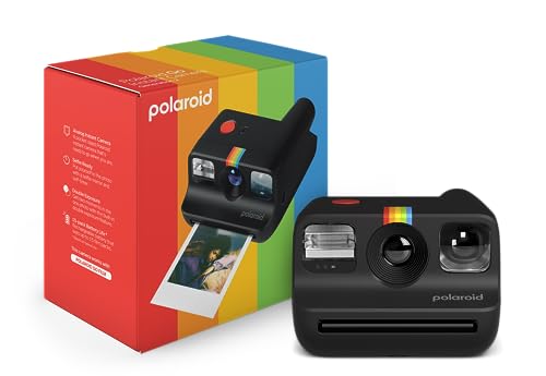 Black Mini Instant Camera + Film Bundle (16 Photos) L121