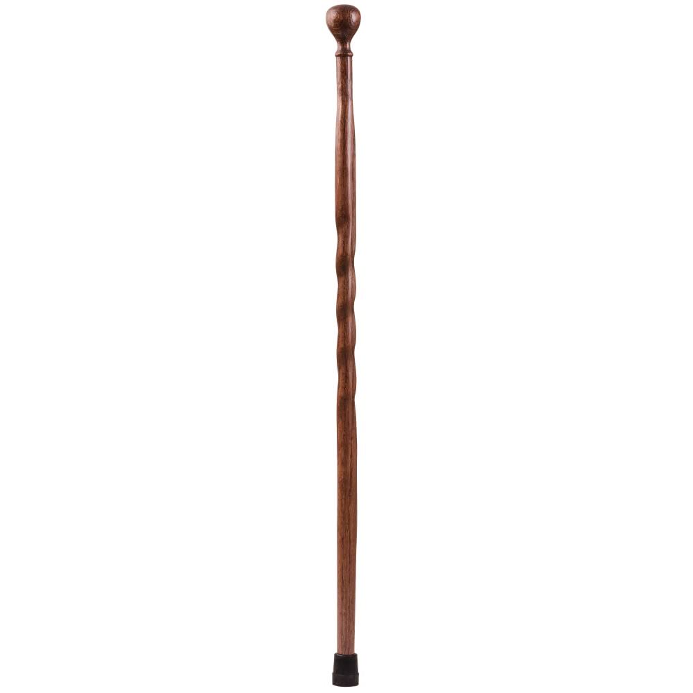 Red Twisted Oak Walking Cane M57369