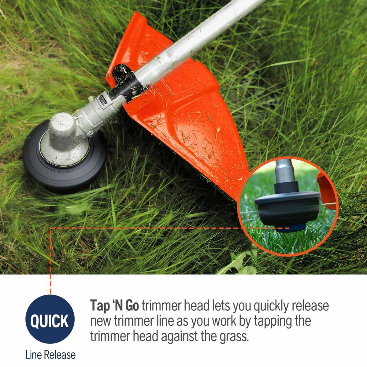 27 cc Straight Shaft String Trimmer O23609