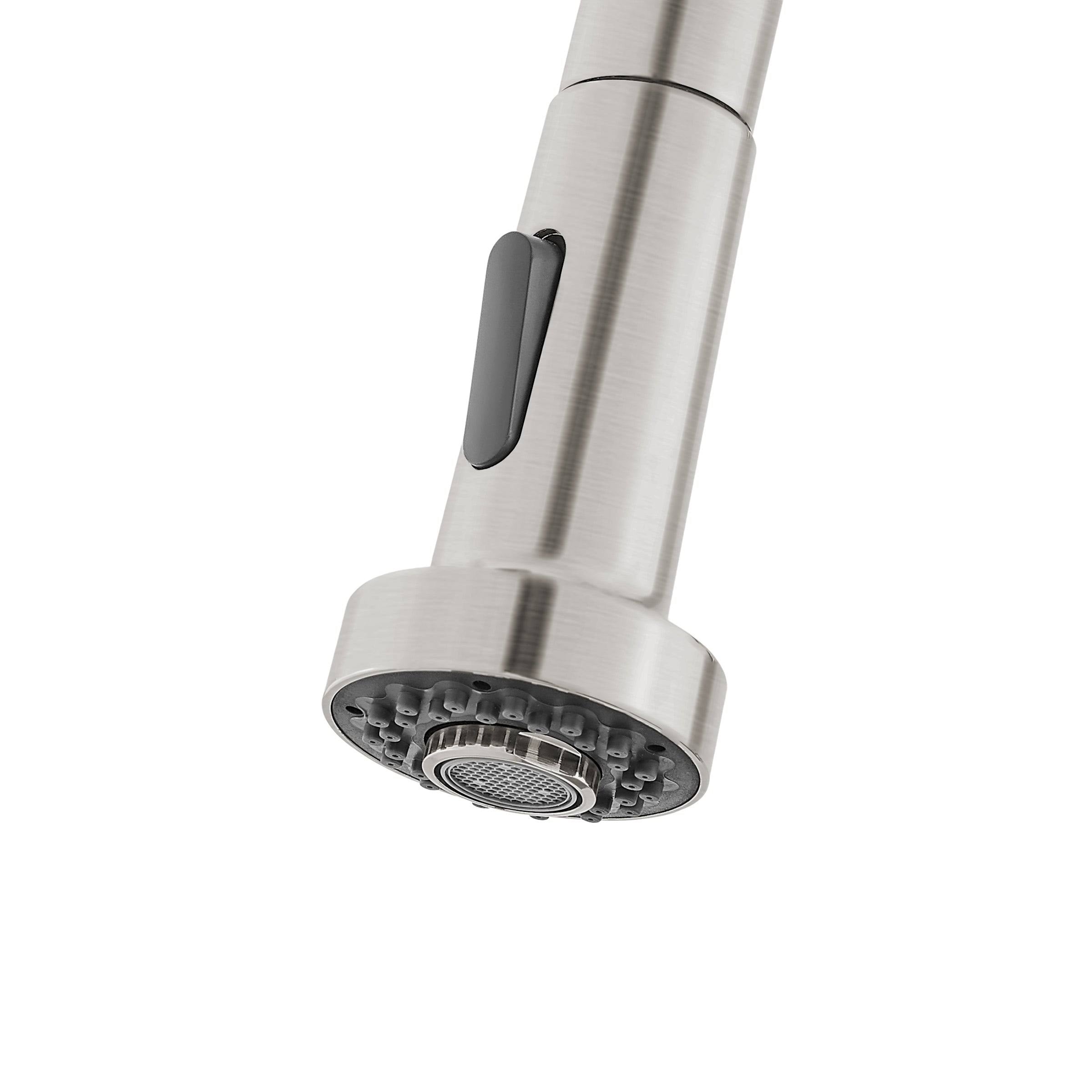 Chrome Pull Out Single Handle Kitchen Faucet D636