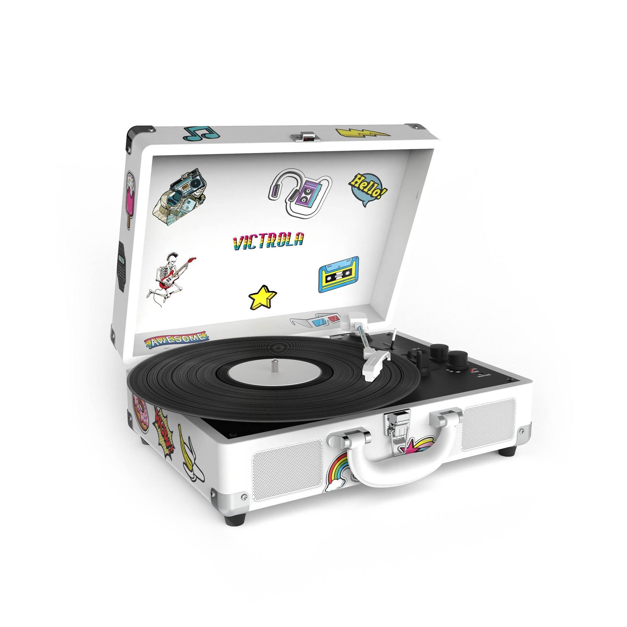Canvas Suitcase Turntable Y79659