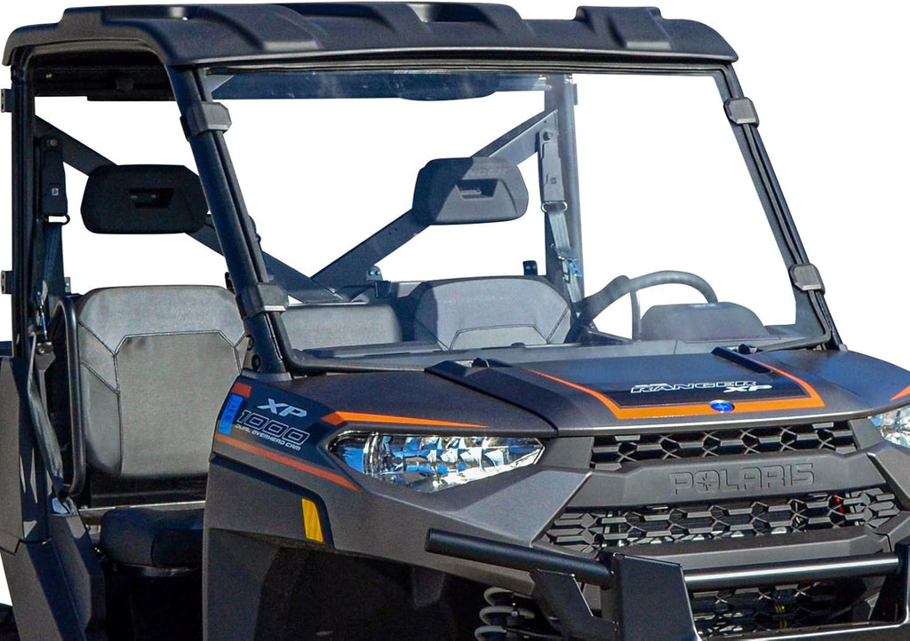 Clear Scratch Resistant Full Windshield for Polaris Ranger XP 1000 / Crew P41952