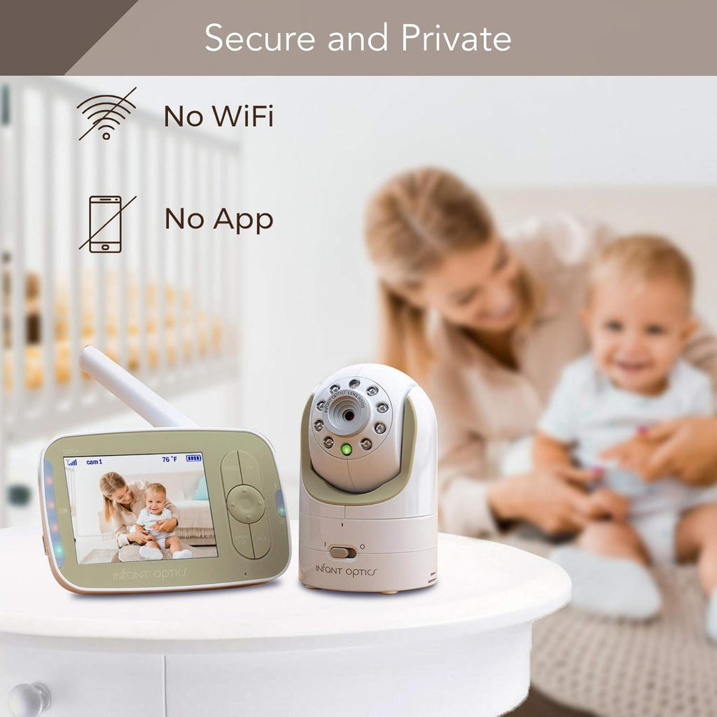 Video Baby Monitor with Interchangeable Optical Lens A455640