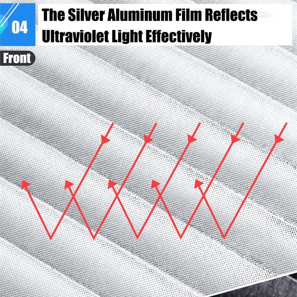 Retractable Car Windshield Sun Shade Cover Z145334
