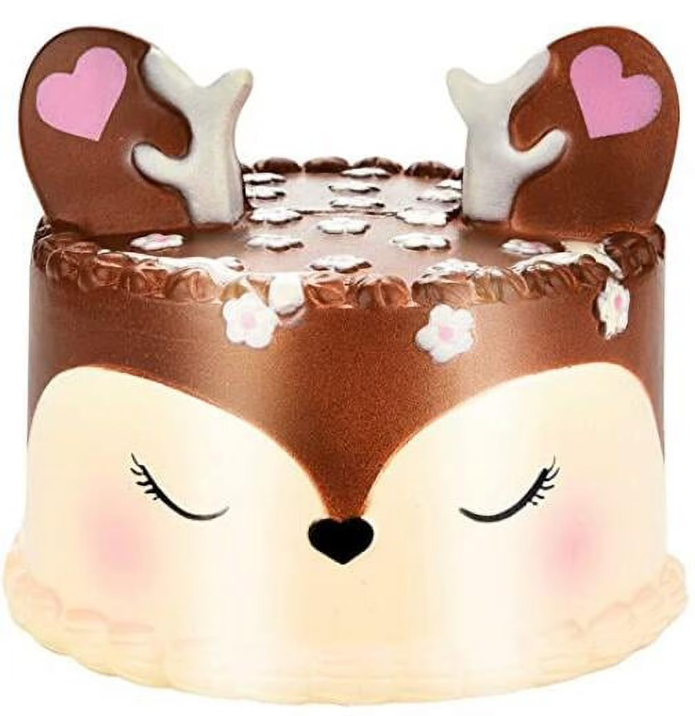 Jumbo Deer Cake Kawaii Squishy Toys Cream Scented Stress R B265011