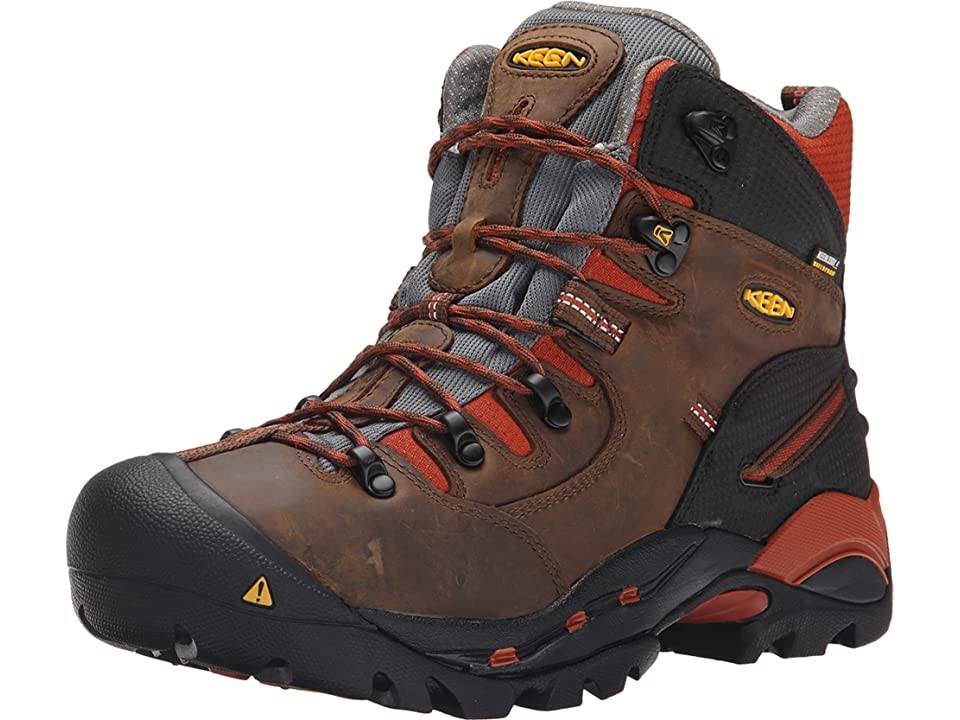 Brown Soft Toe Work Boots Q4110