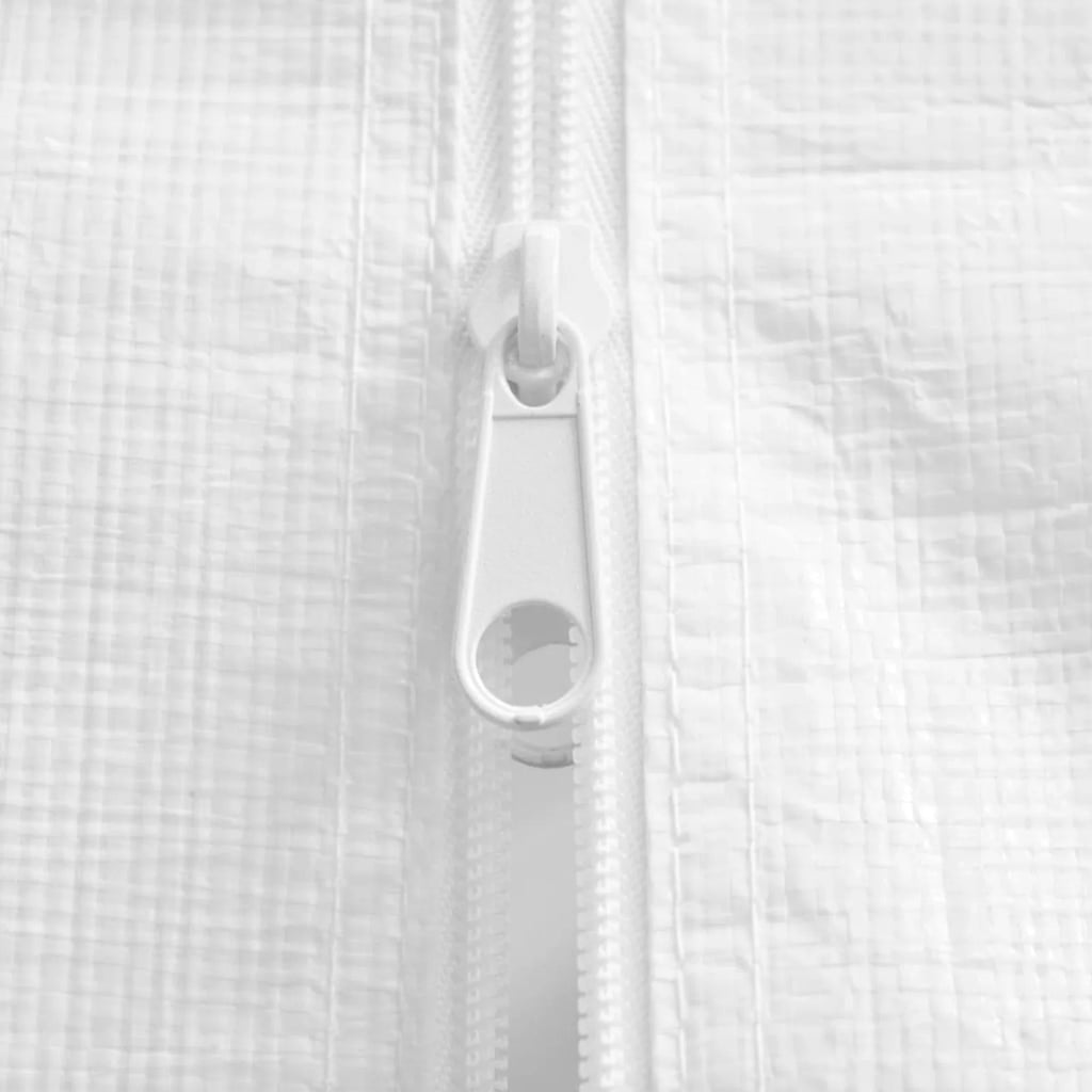 White Party Tent with Side Walls 6.6'x6.6' W73403
